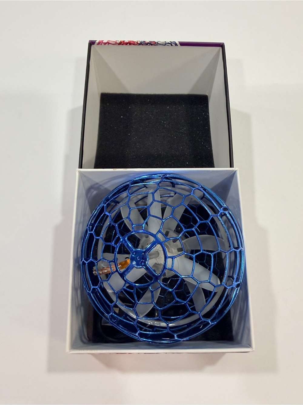 Blue Handheld VR Accessory Fan - Portable Cooling Controller Add-on